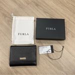 Furla  onxy black trifold big wallet Photo 3