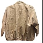 Tory Burch NWT Size 6 Wheat Leather Gemma Jacket Photo 6