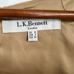 LK Bennett CAMEL brown CAP SLEEVE PENCIL Davina sheath luxury DRESS US size 6 Photo 10