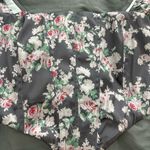 Urban Outfitters Floral Silk Corset Photo 1