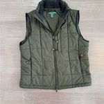 Ralph Lauren  Dark Green Quilted Vest Photo 7