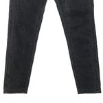 Ulla Johnson Prince Polka Dot Skinny Jeans Charcoal Gray Women’s Size 2 Cropped Photo 5