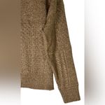 Hippie Rose  Mock-Neck Mixed-Stitch Sweater Photo 3