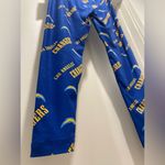 NFL NWT Team Apparel Women's Los Angeles Chargers Allover Print Leggings - L Photo 12