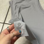 Breeze By Muscle Crop Tank *lululemon Silver Lilac Photo 6