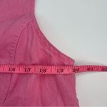 Athleta  Retreat Linen Romper in color Raphanus Pink Sz M Photo 5