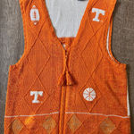 Vintage Univesity of Tennessee Sweater Vest size XL Orange Photo 0