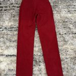 Calvin Klein Vintage VTG Made in US Red Jeans Size 10 Women's Photo 6