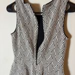Banana Republic  Petite 4P Sleeveless Fit & Flare Geometric Print Dress‎ Photo 8