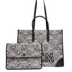 MCM Vintage Jacquard Logo Tote Photo 1