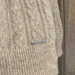 Abercrombie & Fitch Neutral Grandpa Knit Cotton Acrylic Chunky Sweater XS Photo 3