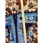 Versace Women’s  Art To Wear Floral Geometric Patchwork Silk Button Down Photo 11