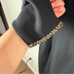 Jack Bryan Vintage Black Beaded Shoulder Pad Cocktail Dress Size 8 Photo 5