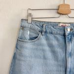 Wrangler High Rise Loose Straight Distressed Light Wash Jeans Size 12 Photo 9