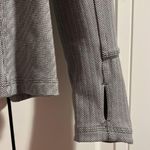 Lululemon Kanto Catch Me Long Sleeve Herringbone Heathered White Slate Size 12 Photo 5