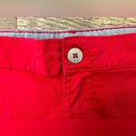 U.S. Polo Assn. Womens Classic Chino Shorts Pockets Red Cotton Casual Size 7 Photo 5