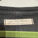 Free People  We The Free Black Metal Stiletto Fade Into You Tee Sz S NWT Photo 4