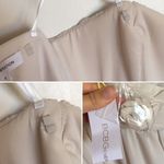 BCBGeneration NWT BCBGgeneration White Cut Out Strappless Dress Photo 9