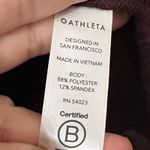 Athleta heathered purple cowl neck long sleeve hoodie with thumbholes Photo 4