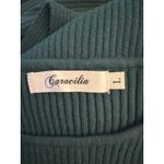 Caracilia Dark Green Long Sleeve Sweater Dress Size Large Photo 6