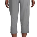 st. john's bay NWT  mid rise Capri in Colonial Pewter Drawstring waist Size XXL Photo 0