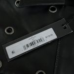 Steve Madden NWT Gabana Faux Leather Grommet Jacket Oversized XS Photo 13