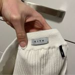 Kith  Rib Knit Erika Shorts White Photo 5