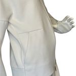 Adidas Women’s ZNE Jacket With Thumb Holes In White Color. Photo 5