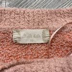 Altar'd State Sweater Women's Size XS Floral Pink Peach Fuzzy Warm Soft Photo 1