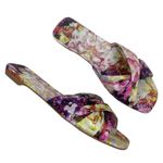 Christian Louboutin  Nicol is Back Floral Satin Flat Slide Size 40 Photo 0