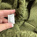 Fresh Perspective Olive Green Knit Turtleneck Sweater Dress Size XS Photo 8
