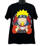 Naruto Ramen Noodles Unisex Black Tee Size M Size M Photo 1