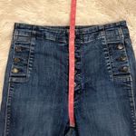 J Brand Natasha sky high rise exposed button stretch jeans 30 Photo 6