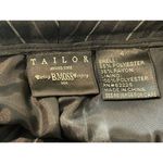 Taylor B.Moss VTG Black Olive Pin Striped Y2K 90s Office Dress Pants NWT 4 Photo 5