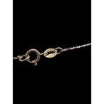 Sterling Silver Italy Rice Pearl Pendant Necklace on  necklace Photo 2