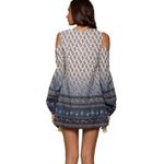 Anthropologie NEW RAGA SM Night Bloomer Mini Dress Tunic Top Ombre Boho Photo 1