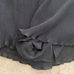 ASTR  The Label Roseanne Romper Jumpsuit Black Lined Sheer Long Sleeve Size S Photo 12