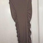 BCBG MaxAzria Cinder Color Renee Rouched Bodycon Cocktail Dress Photo 0