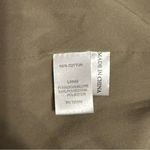 Amanda & Chelsea  Olive Cotton Bouclé Zip Bomber Jacket Size XS Photo 6