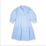 Sandy Liang ✨HP✨Women's Gingham 3/4 Sleeve Shirtdress✨ Photo 5