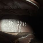 Journee Collection  Dark Brown Ankle Booties Photo 3