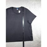 Old Navy Luxe T Shirt Women XL Black Short Sleeve Top Basic Minimalist Casual Photo 3