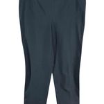 Lafayette 148 Pants Women 4 Cropped Bleecker Slim Stretch Career Office Workwear Blue Photo 0