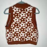 Say What? Say What Floral Sweater Vest L Photo 1