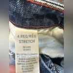 Vintage American Eagle Embelished Straight Leg Jeans Stretch Bohemian Blue Size 4 Photo 8