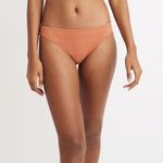 Madewell  Second Wave Ribbed Classic
Bikini Bottoms Photo 0