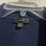 J.Crew  Button & Pocket Cardigan | Medium Navy & Gold Photo 5