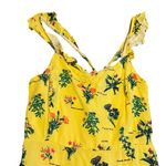Modcloth  Inclined to Impress Bold Yellow Floral Print Dress Cottagecore Sz Large Photo 3