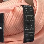 Adidas Women  Climawarm Pull Over Hoodie Peach Blue Size Medium Excellent Photo 4