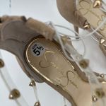 Jessica Simpson  Pumps Size 5.5 Wavery Clear Studded Wavery Pointed Toe Stiletto Photo 13